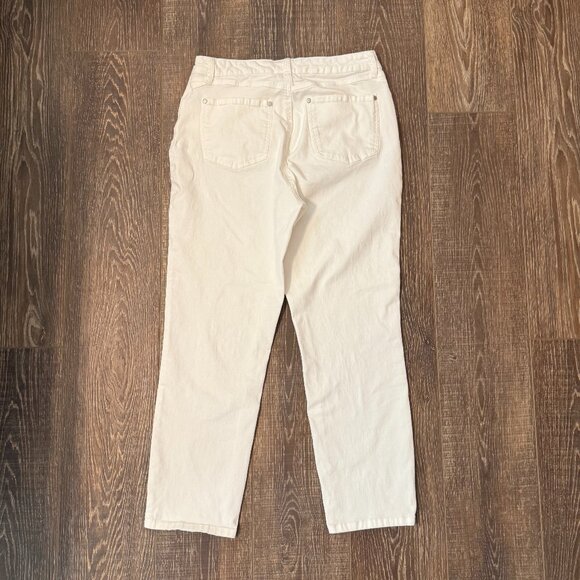 Hannah Denim White Jeans – Size 10 - Picture 3 of 14
